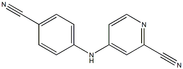 4-(4-Cyanophenylamino)pyridine-2-carbonitrile