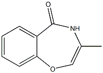 3-Methyl-4,5-dihydro-1,4-benzoxazepine-5-one 结构式