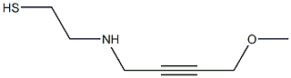 2-(4-Methoxy-2-butynylamino)ethanethiol,,结构式