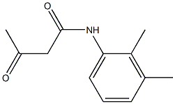 2',3'-Dimethylacetoacetanilide Structure