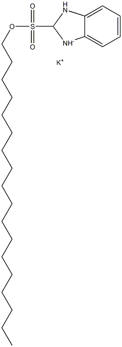 2,3-Dihydro-2-octadecyl-1H-benzimidazole-2-sulfonic acid potassium salt