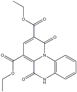 6,10-Dihydro-6,10-dioxo-5H-pyrido[1,2-a]quinoxaline-7,9-dicarboxylic acid diethyl ester|