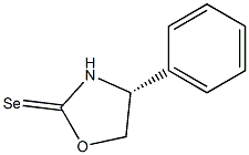 (4R)-4-Phenyloxazolidine-2-selenone Struktur