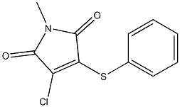 1-Methyl-3-phenylthio-4-chloro-1H-pyrrole-2,5-dione