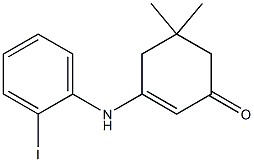 3-(2-Iodophenylamino)-5,5-dimethyl-2-cyclohexen-1-one Structure