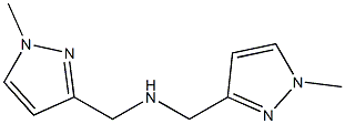 1,1'-Dimethyl[3,3'-(iminobismethylene)bis(1H-pyrazole)],,结构式