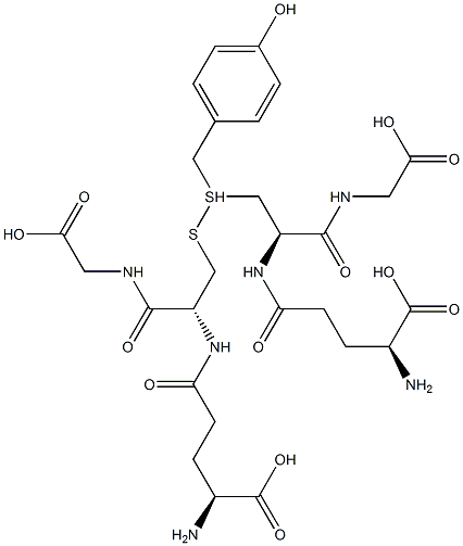 S-(4-Hydroxybenzyl)glutathione Structure