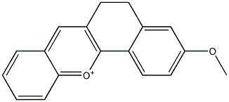 5,6-Dihydro-3-methoxybenzo[c]xanthylium