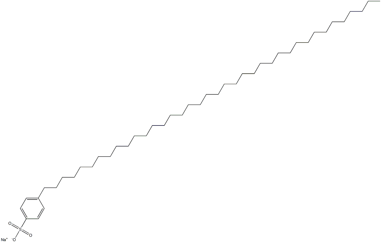 4-(Octatriacontan-1-yl)benzenesulfonic acid sodium salt