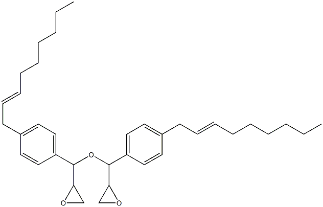 4-(2-Nonenyl)phenylglycidyl ether 结构式