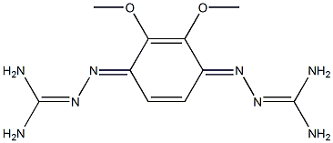  2,3-Dimethoxycyclohexa-2,5-diene-1,4-dione bis[(diaminomethylene)hydrazone]