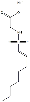  N-(1-Octenylsulfonyl)glycine sodium salt