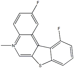 2,11-Difluoro-5-methyl[1]benzothieno[2,3-c]quinolin-5-ium|