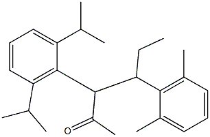 3-(2,6-Diisopropylphenyl)-4-(2,6-dimethylphenyl)-2-hexanone|