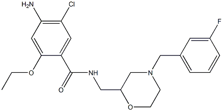 4-Amino-5-chloro-2-ethoxy-N-[[4-(3-fluorobenzyl)-2-morpholinyl]methyl]benzamide|