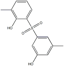  2,3'-Dihydroxy-3,5'-dimethyl[sulfonylbisbenzene]