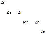 Manganese pentazinc Struktur