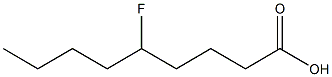 5-Fluorononanoic acid Struktur