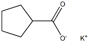 Cyclopentanecarboxylic acid potassium salt 结构式