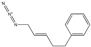 (E)-5-Phenyl-2-pentenyl azide Structure
