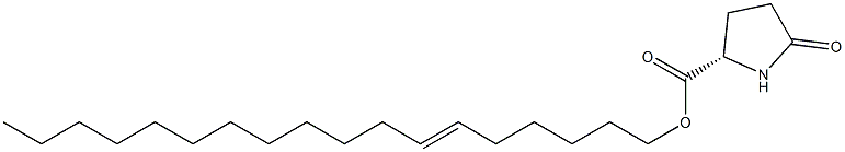 (S)-5-オキソピロリジン-2-カルボン酸6-オクタデセニル 化学構造式