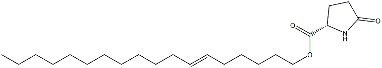 (S)-5-Oxopyrrolidine-2-carboxylic acid 6-octadecenyl ester 结构式