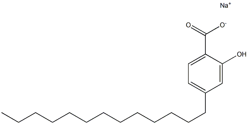 4-Tridecyl-2-hydroxybenzoic acid sodium salt