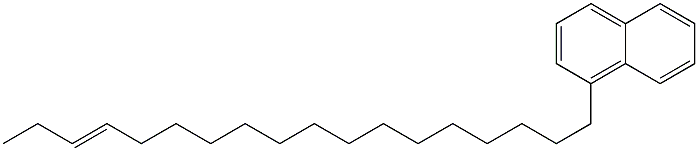 1-(15-Octadecenyl)naphthalene Structure