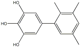 5-(2,3,5-Trimethylphenyl)benzene-1,2,3-triol