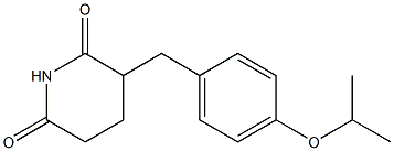 3-(4-Isopropyloxybenzyl)piperidine-2,6-dione|