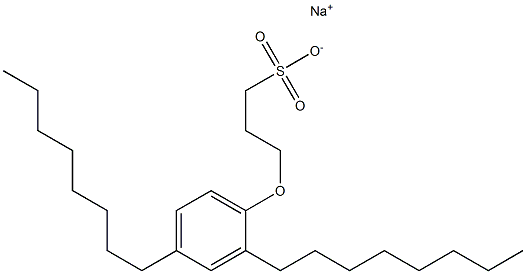 3-(2,4-Dioctylphenoxy)propane-1-sulfonic acid sodium salt