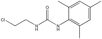 1-(2-Chloroethyl)-3-mesitylurea,,结构式