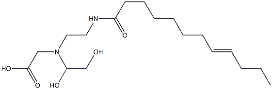  N-(1,2-Dihydroxyethyl)-N-[2-(8-dodecenoylamino)ethyl]aminoacetic acid