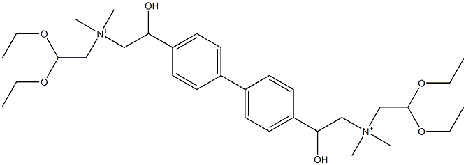 2,2'-[1,1'-Biphenyl-4,4'-diyl]bis[N-(2,2-diethoxyethyl)-2-hydroxy-N,N-dimethylethanaminium]