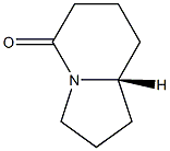 (8aR)-Octahydroindolizine-5-one Structure