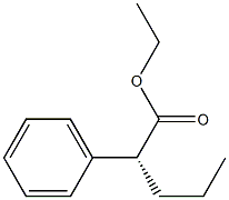 [R,(-)]-2-Phenylvaleric acid ethyl ester,,结构式