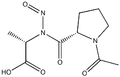 N-Nitroso-N-(N-acetyl-L-prolyl)-L-alanine|