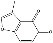 3-Methylbenzofuran-4,5-dione,,结构式