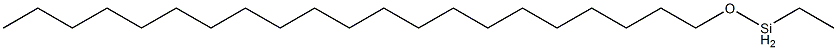 Ethyl(henicosyloxy)silane Structure