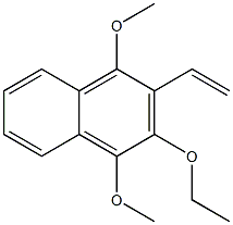 1-Methoxy-2-vinyl-3-ethoxy-4-methoxynaphthalene