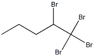 1,1,1,2-Tetrabromopentane 结构式