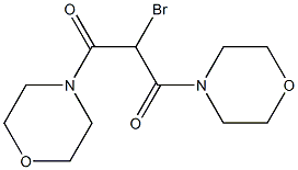 2-Bromo-1,3-dimorpholinopropane-1,3-dione|