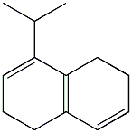 1,2,5,6-Tetrahydro-8-isopropylnaphthalene Struktur