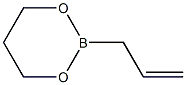 2-アリル-1,3,2-ジオキサボリナン 化学構造式