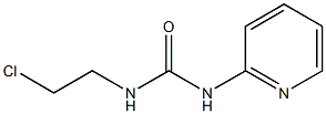 1-(2-Chloroethyl)-3-(2-pyridinyl)urea Structure