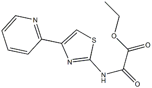 2-[[4-(2-Pyridinyl)thiazol-2-yl]amino]-2-oxoacetic acid ethyl ester