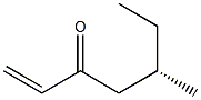 [S,(+)]-5-Methyl-1-hepten-3-one 结构式