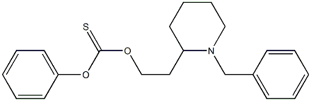 Thiocarbonic acid O-[2-(1-phenylmethylpiperidin-2-yl)ethyl]O-phenyl ester