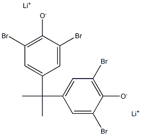 Dilithium 4,4'-(1-methylethylidene)bis(2,6-dibromophenolate)|