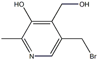 5-Bromomethyl-4-hydroxymethyl-2-methylpyridin-3-ol